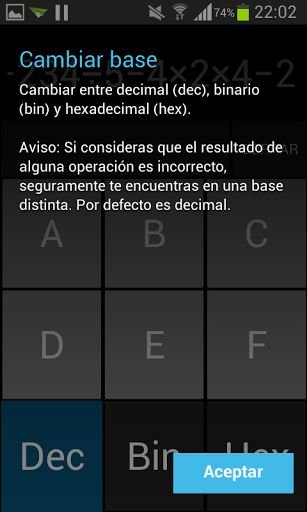 Calculadora Avanzada截图3