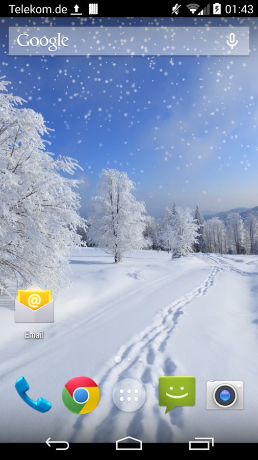 Falling Snow Free LWP截图3