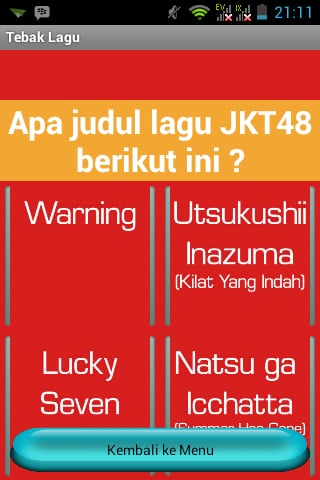 Tebak Lagu JKT48截图3