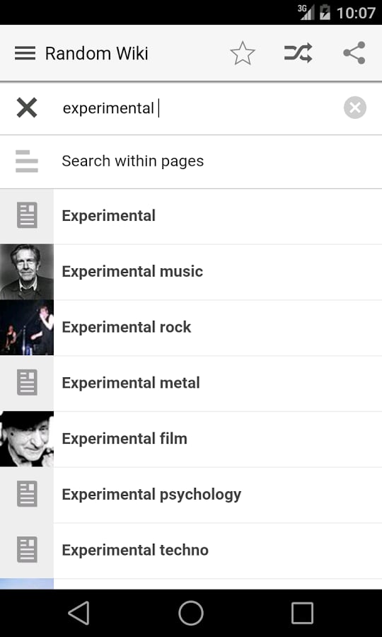 Random Wiki - learn new ...截图7
