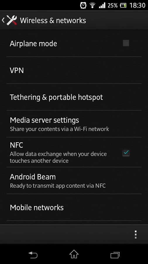 NFC Status Widget截图1