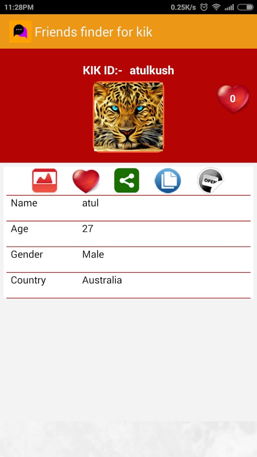 Friend finder for kik截图3