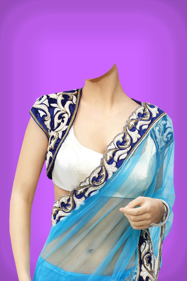 Fancy Saree Blouse Photo Suit截图5