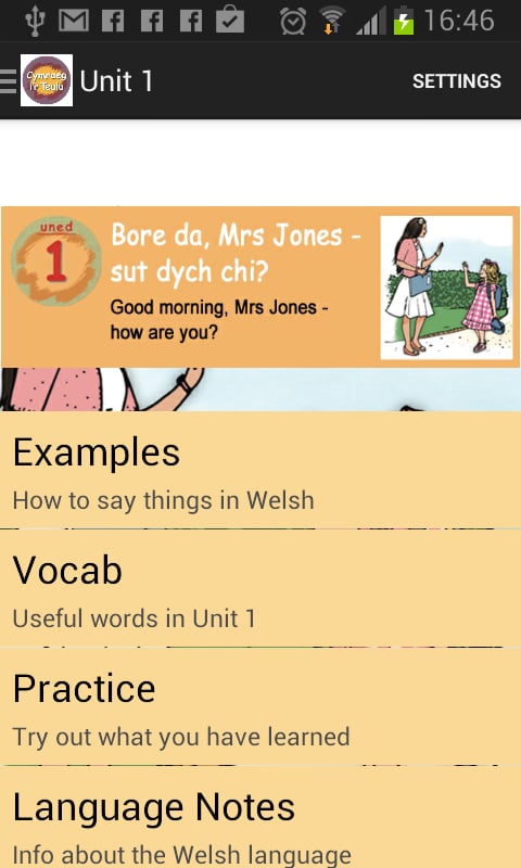 Cymraeg i'r Teulu Starte...截图1