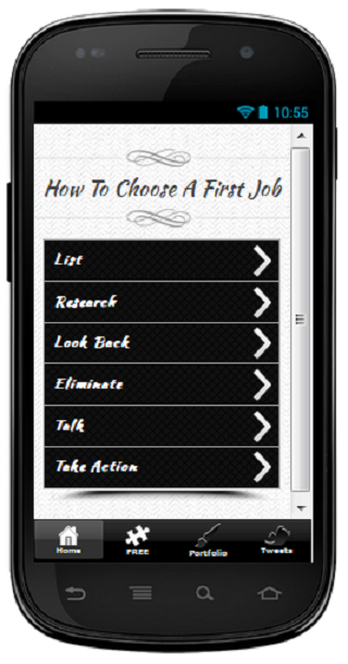 Choose A First Job截图2