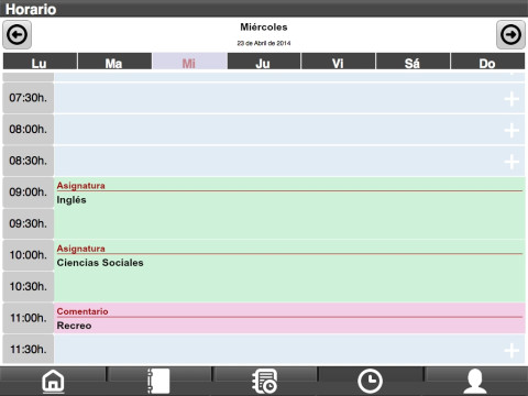 Mis Asignaturas截图3