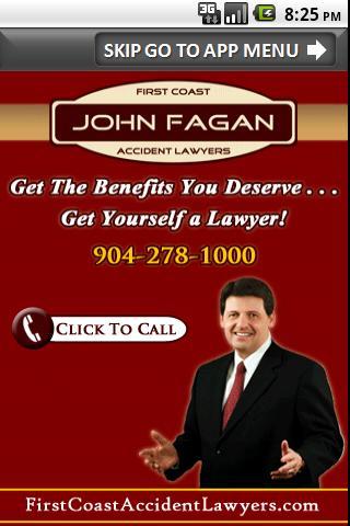 Accident App John Fagan Law截图1