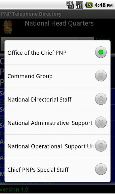 PNP Telephone Directory Ver 1截图3