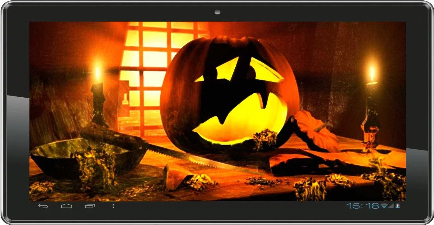 Halloween Horror Pumpkin LWP截图1