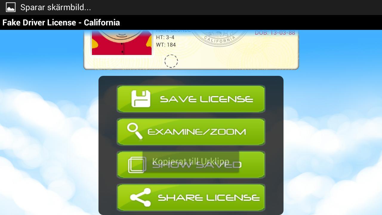 Driver License Generator截图7