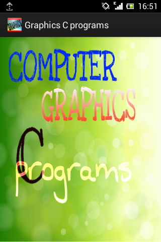 Graphics C programs截图1