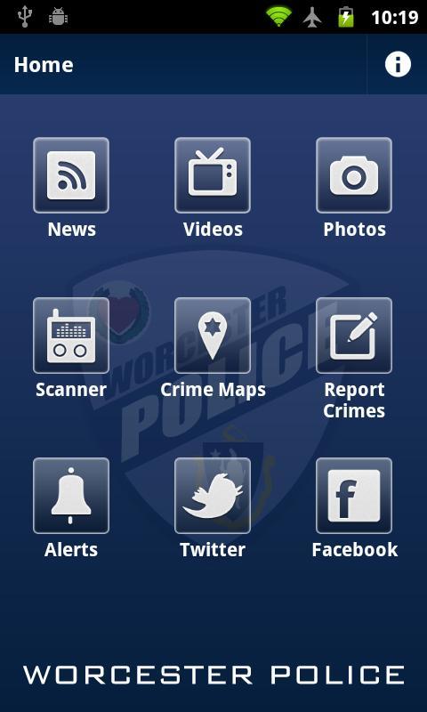 Worcester PD Mobile截图1