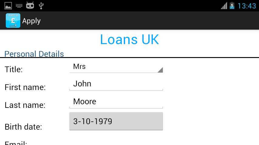 Loans UK截图4