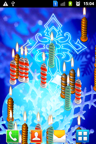 Candle Fall Christmas截图4