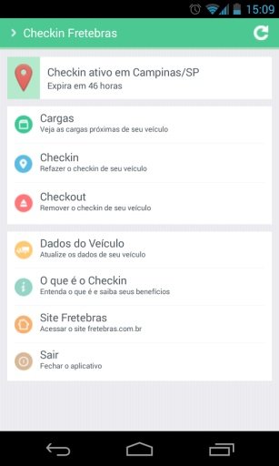 Fretebras Checkin截图3
