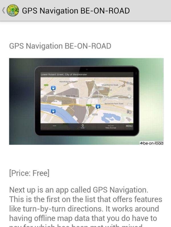 GPS Navigator Guide截图2