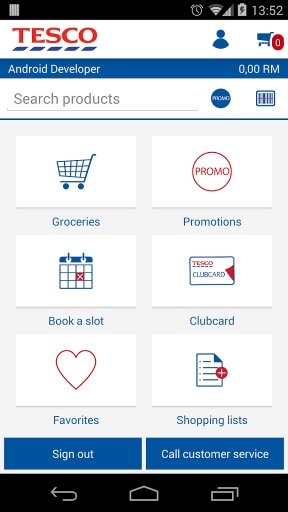 MY Tesco Online截图5