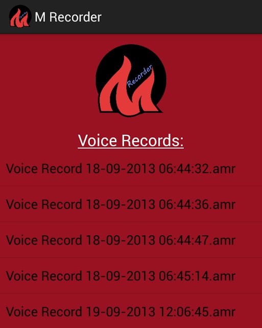 M Recorder _ Voice &amp; Calls截图1