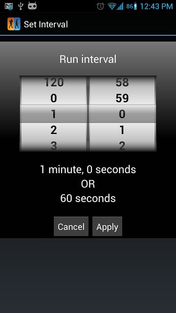 Run / Walk Intervals Timer截图3