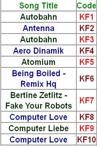 Kraftwerk Jukebox截图2