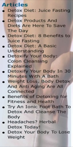 Weight Loss Detox Diet Plan截图2