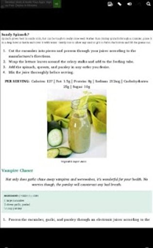 Superfood Juice Recipes截图7