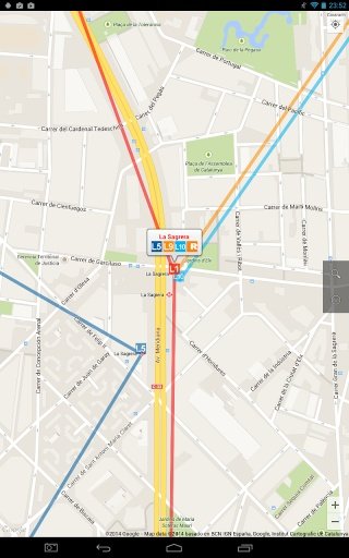 Barcelona - map of metro截图2