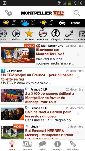 Montpellier Live截图4