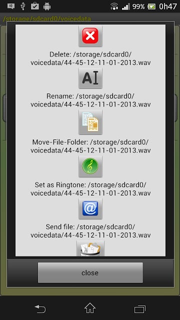 PCM Voice Memo Recorder Pro截图6