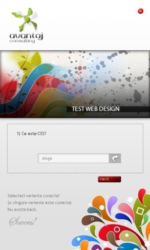 test web design截图4