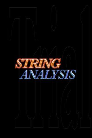 String Analysis截图1