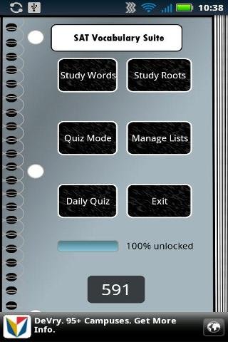 SAT Vocabulary Suite截图3