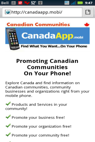 Canada App截图1