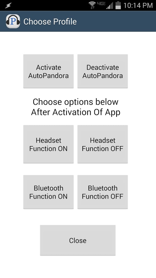 AutoLaunch Pandora截图2