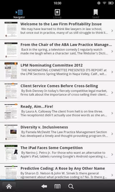 Law Practice Magazine截图3