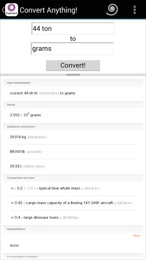 Convert Anything - Units+Stats截图6