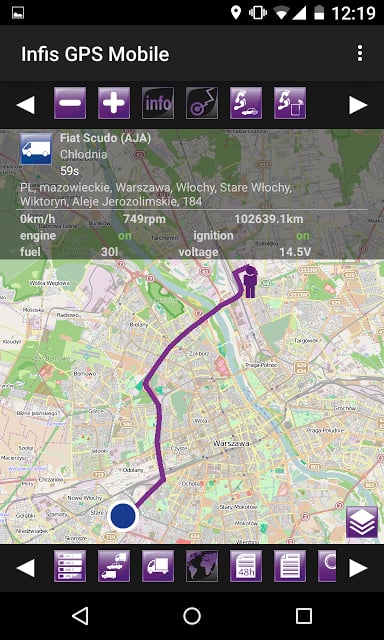 Infis GPS Mobile截图6