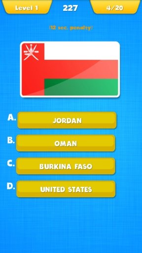 World's National Flags Quiz截图2