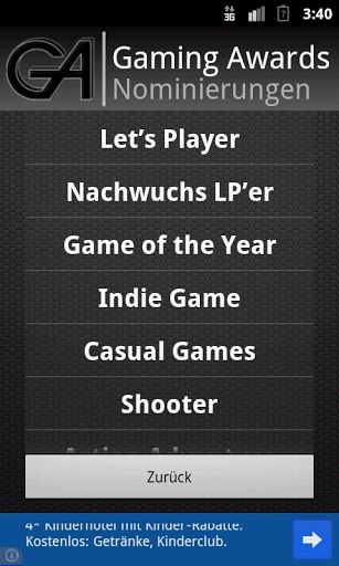 Gaming Awards截图4