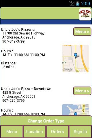 Uncle Joe's Pizzeria截图1