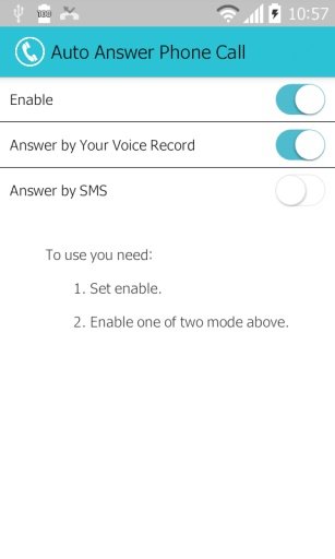 Auto Answer Phone Call截图4