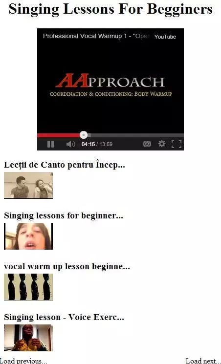 Singing Lessons For Beginners截图4