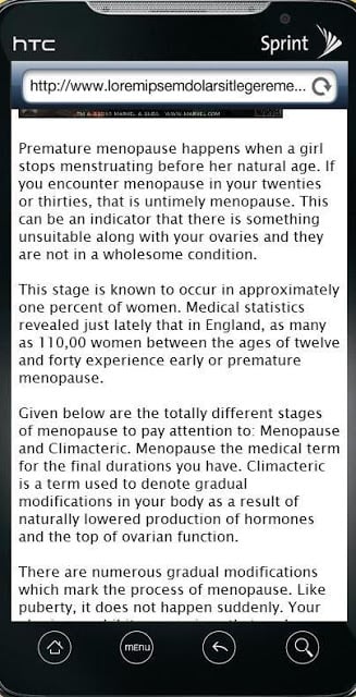 Menopause Symptoms截图1