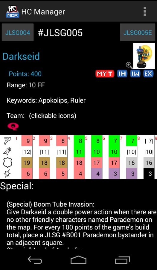 Heroclix Manager Free截图2