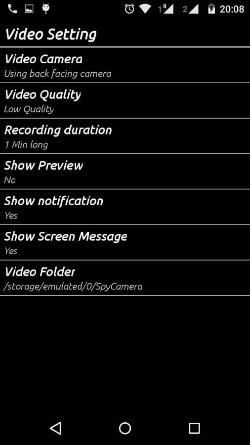 Spy camera pro截图1