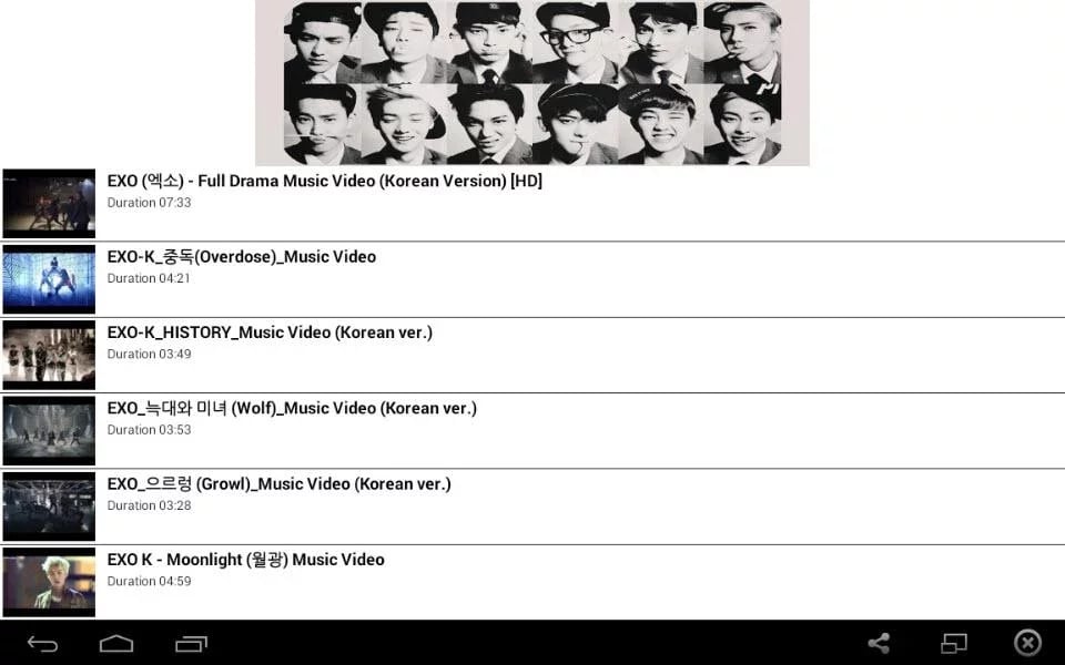 EXO MV ( SHOW TIME, COVE...截图1