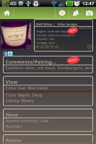 Wine Note App截图2