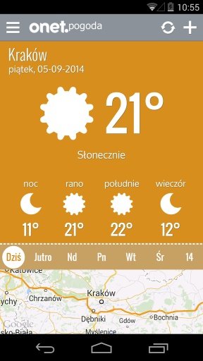 Onet Pogoda截图1