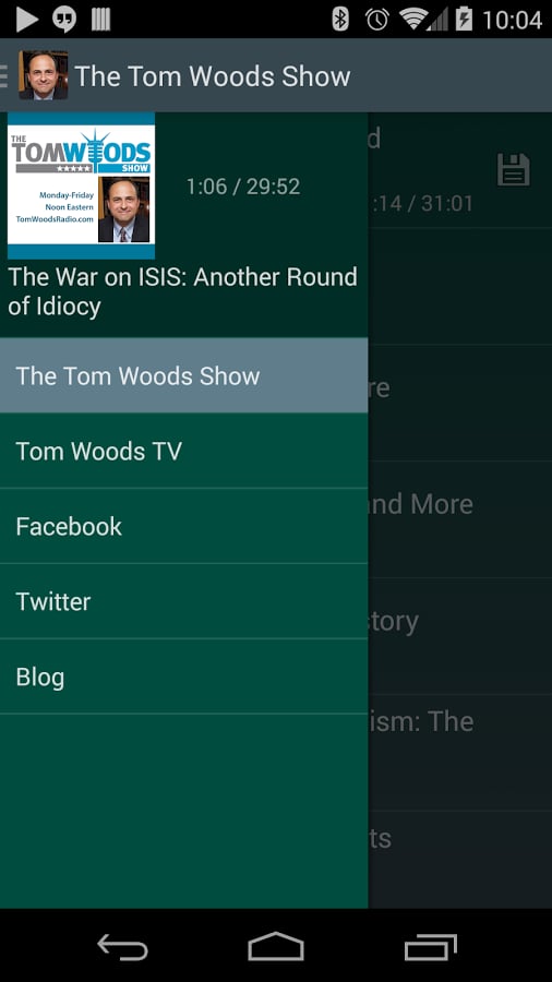 The Tom Woods Show截图2