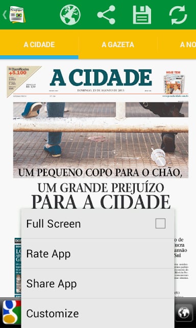 Front Pages of Brazil截图5